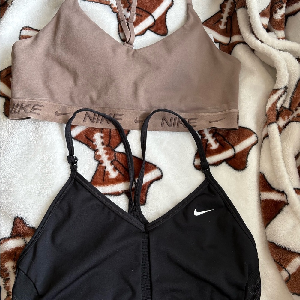 Nike Sports Bra Lot - Black and Tan